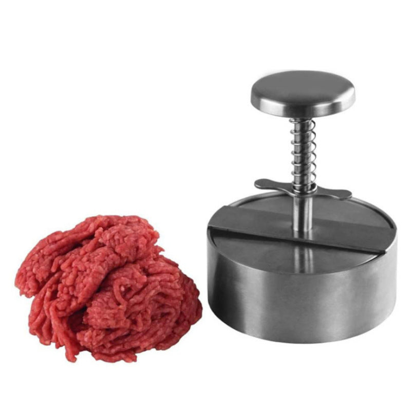 Stainless Steel Burger Press – Patty Mould for Homemade Burgers