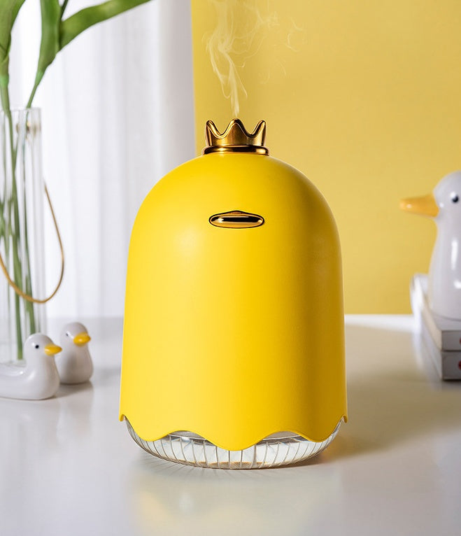 Creative Crown Duck USB Mini Humidifier – 250ML Ultrasonic Air Purifier
