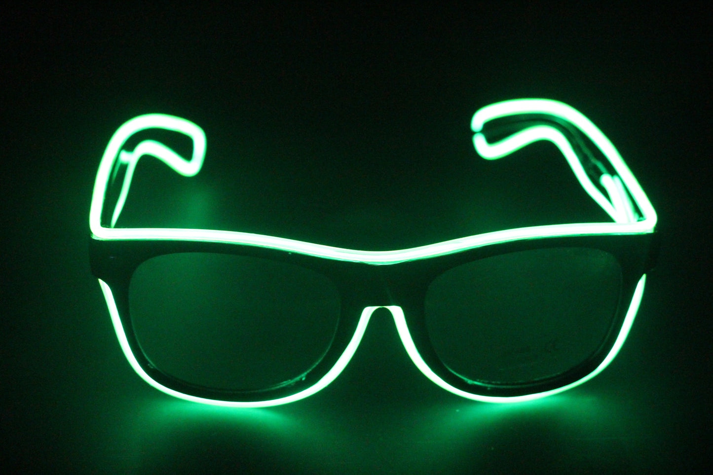EL Luminous LED Party Glasses – Multicolor Flashing Light-Up Eyewear (Wired/Wireless)