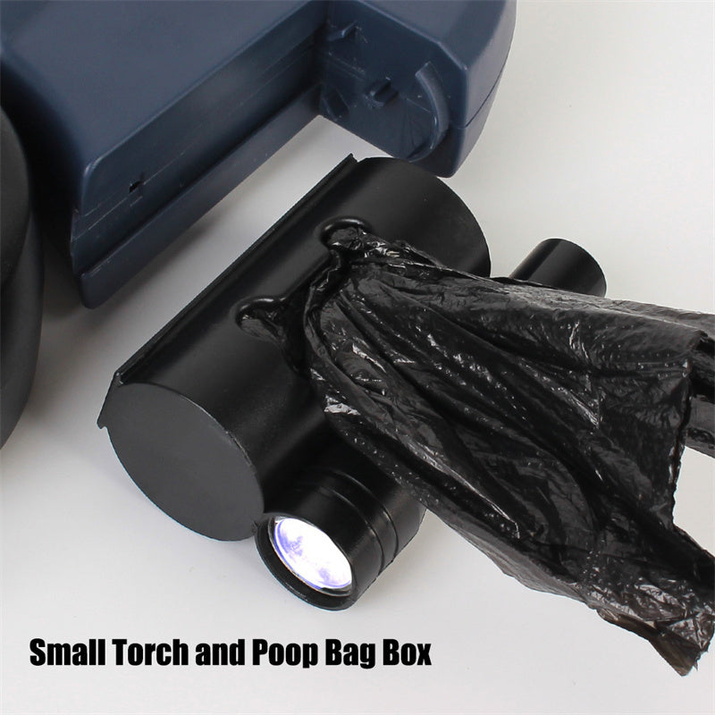 Retractable Dog Leash for Small Dogs – Reflective Dual Pet Leash with 360° Swivel & Lights