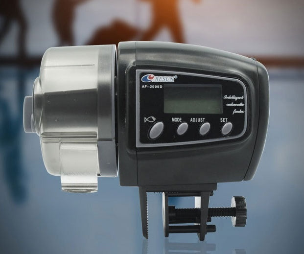 Digital Automatic Aquarium Fish Feeder – Programmable Timer & 65ml Dispenser | GrabliWorld