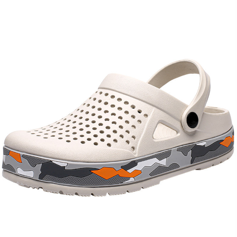 Men’s Summer Hole Shoes – Breathable Non-Slip Sandals | GrabliWorld