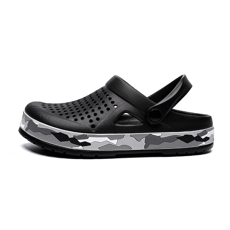 Men’s Summer Hole Shoes – Breathable Non-Slip Sandals | GrabliWorld