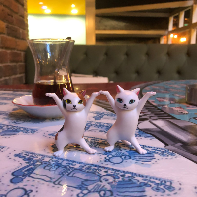 π₯ Kitten Cute Cat Pen Holder, Multi-Purpose Resin Desk Buddy π€£ππ€πΉ