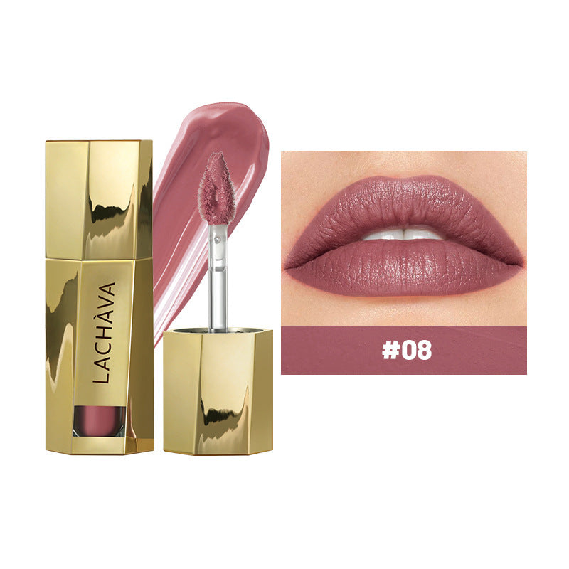 Matte Moisturizing Lip Lacquer – Long-Lasting Nude Lip Paint