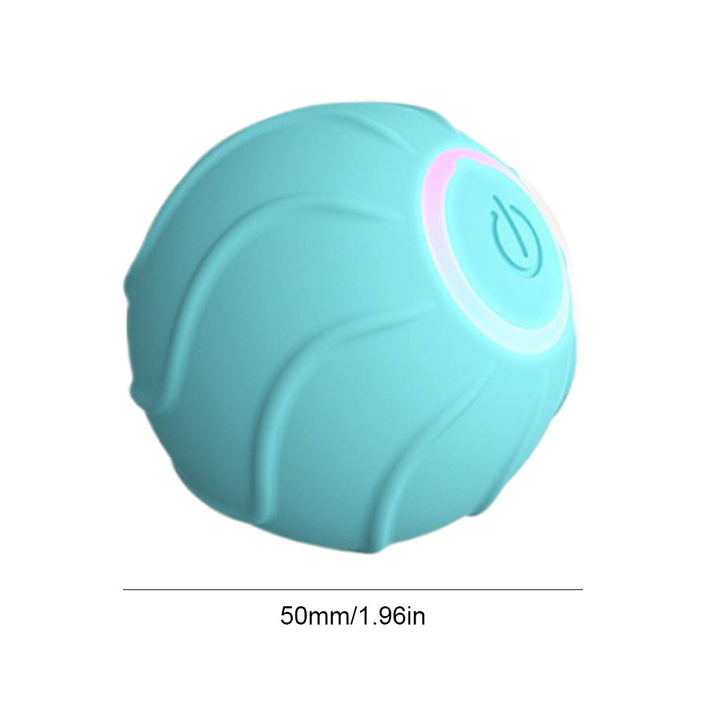 Interactive Automatic Bouncing Cat Toy Ball – USB Rechargeable Jumping Ball for Indoor Kittens & Cats