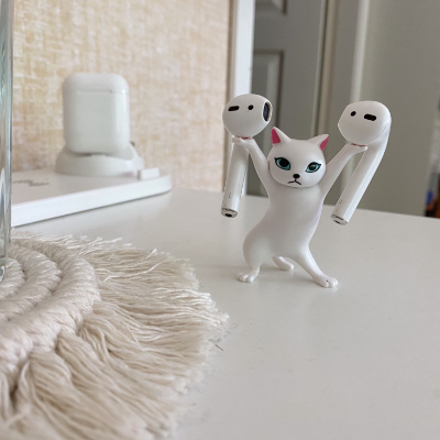 π₯ Kitten Cute Cat Pen Holder, Multi-Purpose Resin Desk Buddy π€£ππ€πΉ