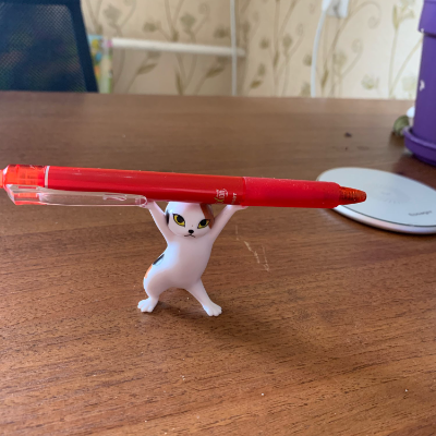 π₯ Kitten Cute Cat Pen Holder, Multi-Purpose Resin Desk Buddy π€£ππ€πΉ