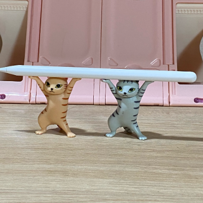 π₯ Kitten Cute Cat Pen Holder, Multi-Purpose Resin Desk Buddy π€£ππ€πΉ