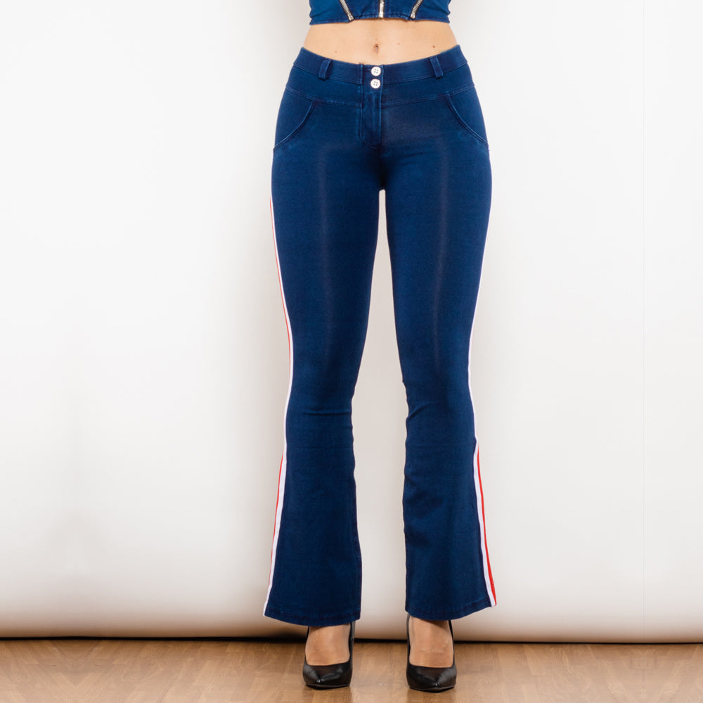 Melody Push-Up Skinny Jeans – Sculpting Flare Fit Denim for Women