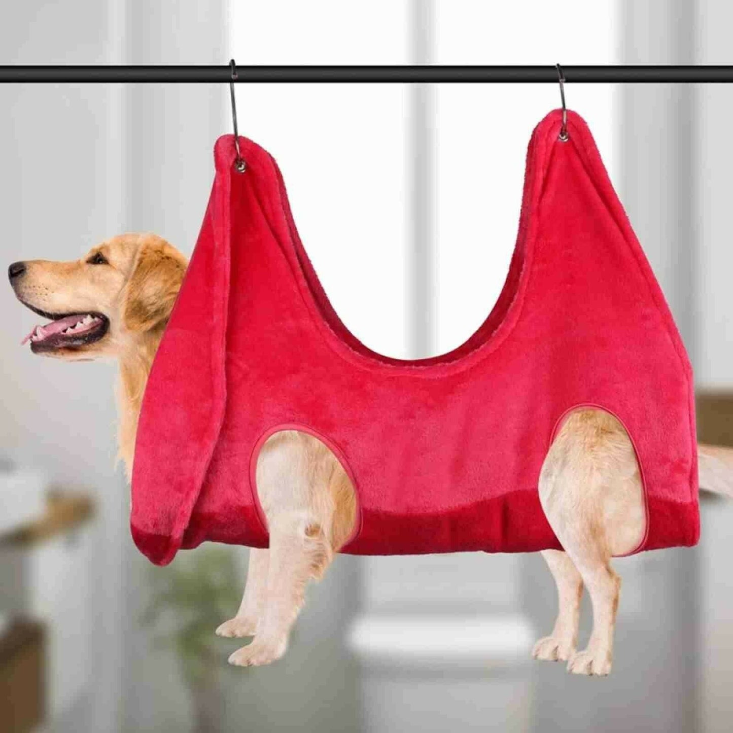 Multifunctional Dog Grooming Hammock – Nail Trimming & Bathing Aid