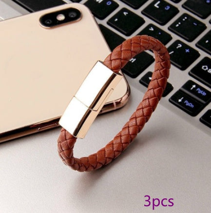 Bracelet Charger – USB Charging Cable Bracelet for iPhone, Android & USB-C Devices