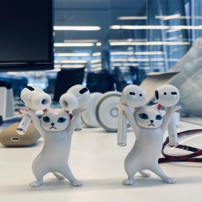 π₯ Kitten Cute Cat Pen Holder, Multi-Purpose Resin Desk Buddy π€£ππ€πΉ