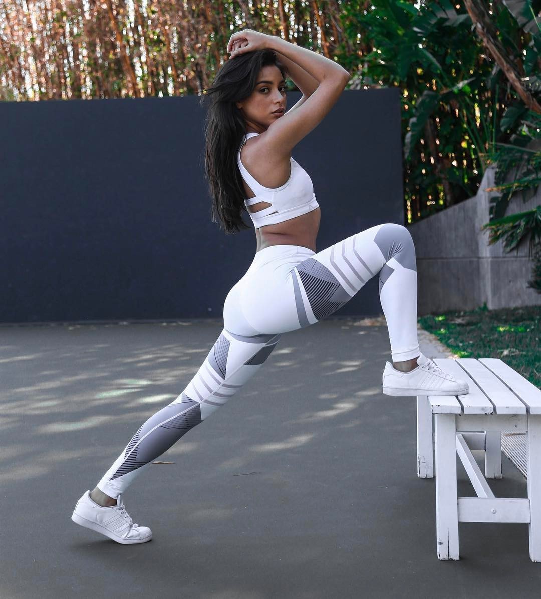 Reflective Sports Yoga Pants / Running Trouser