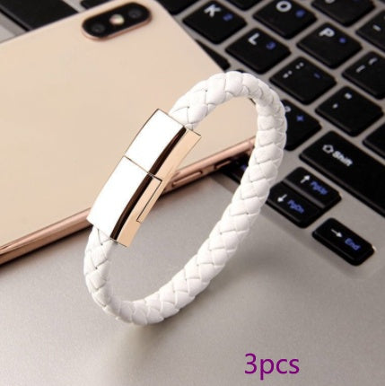 Bracelet Charger – USB Charging Cable Bracelet for iPhone, Android & USB-C Devices