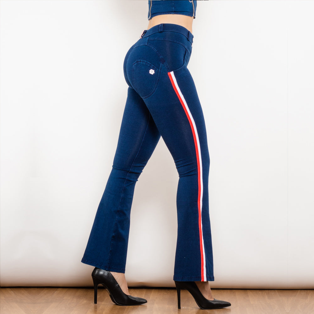 Melody Push-Up Skinny Jeans – Sculpting Flare Fit Denim for Women