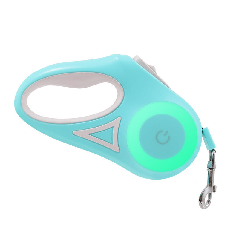 Dog Leash Retractable Leash and Dog Collar – Automatic Pet Traction Rope for Small & Medium Dogs