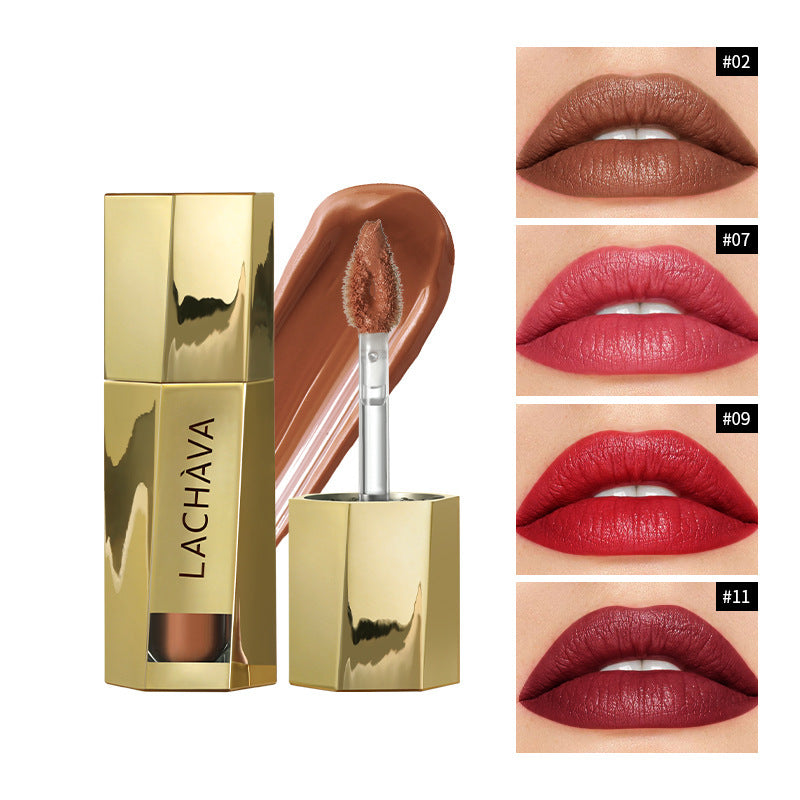 Matte Moisturizing Lip Lacquer – Long-Lasting Nude Lip Paint