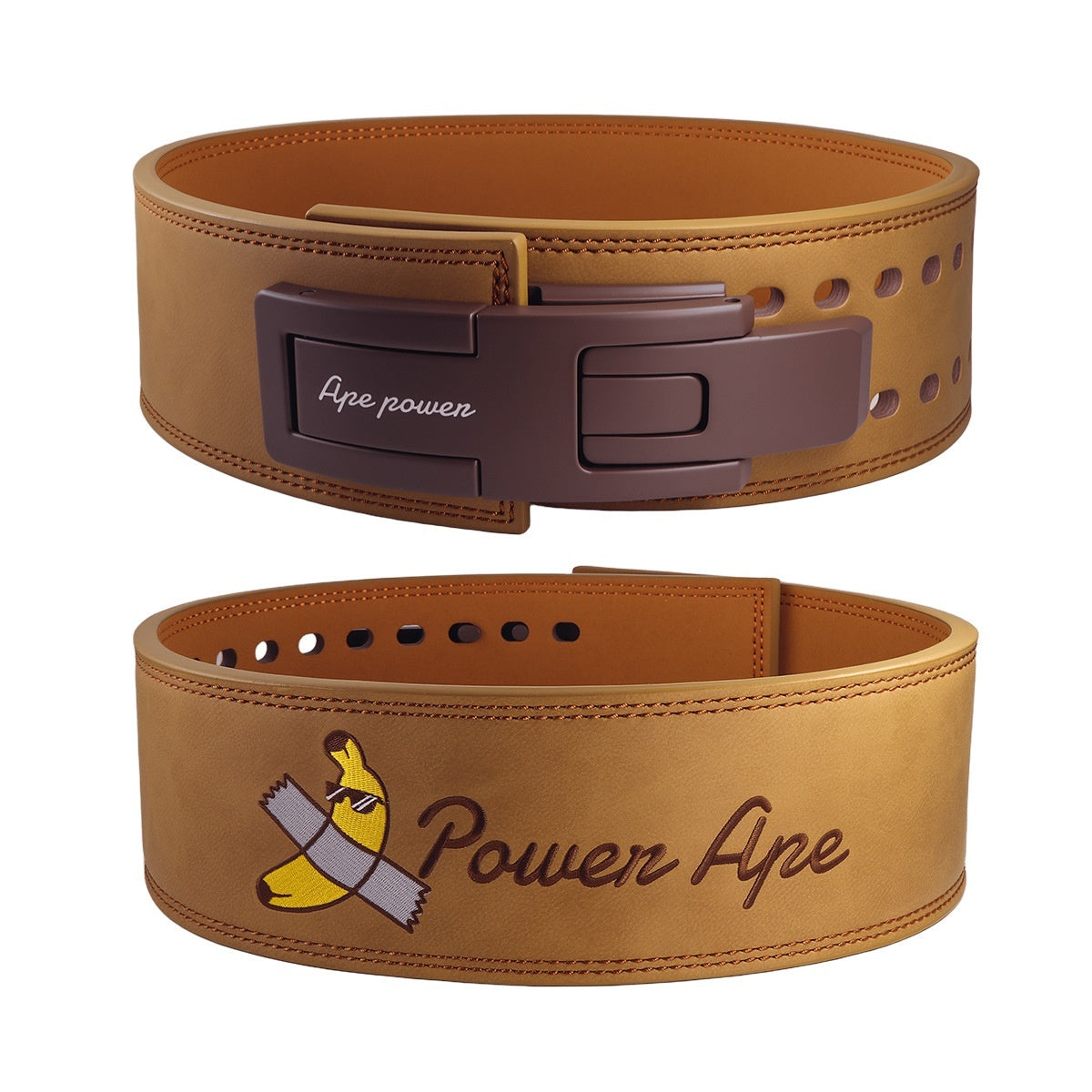 Full Leather Fitness Belt (Gym/sports)