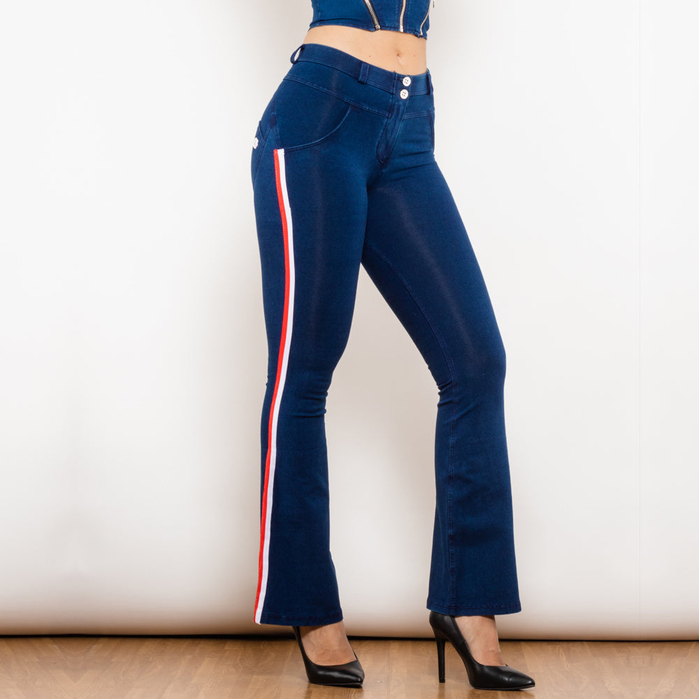 Melody Push-Up Skinny Jeans – Sculpting Flare Fit Denim for Women