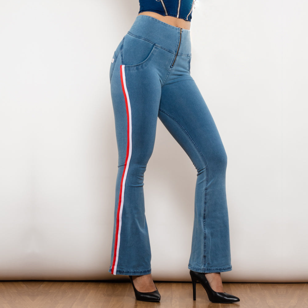 Melody Push-Up Skinny Jeans – Sculpting Flare Fit Denim for Women