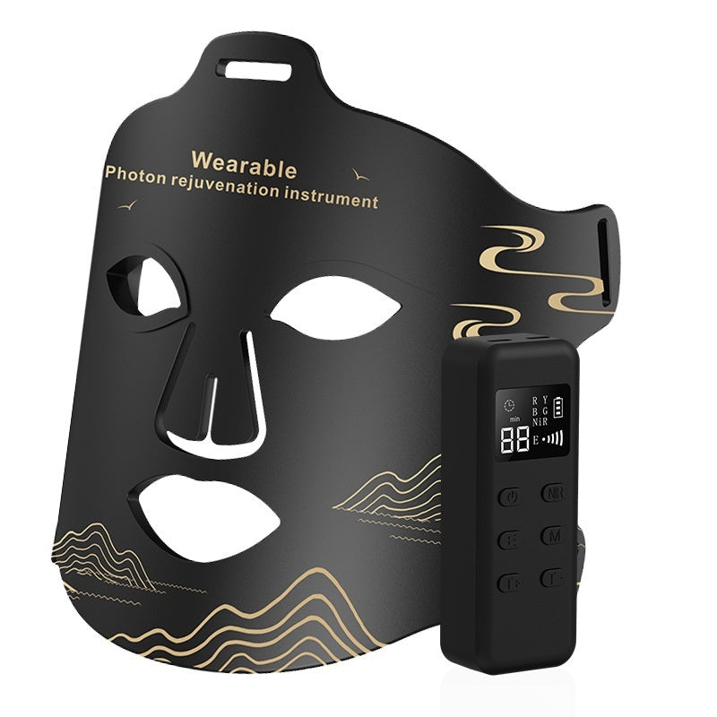 Infrared Phototherapy Beauty Apparatus – LED Color Light Skin Rejuvenation Mask