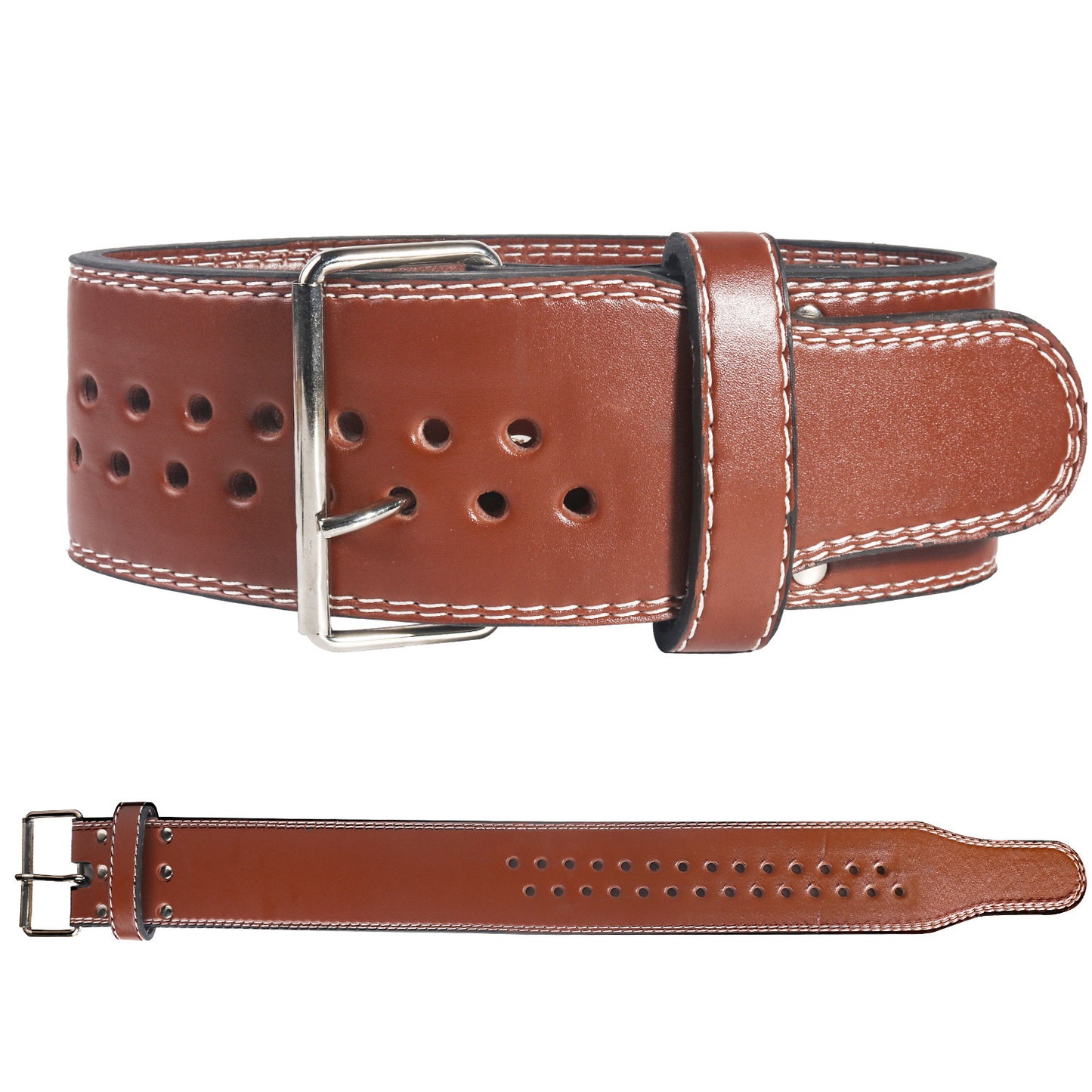 PU Leather Weightlifting Belt – Core Support for Power Training