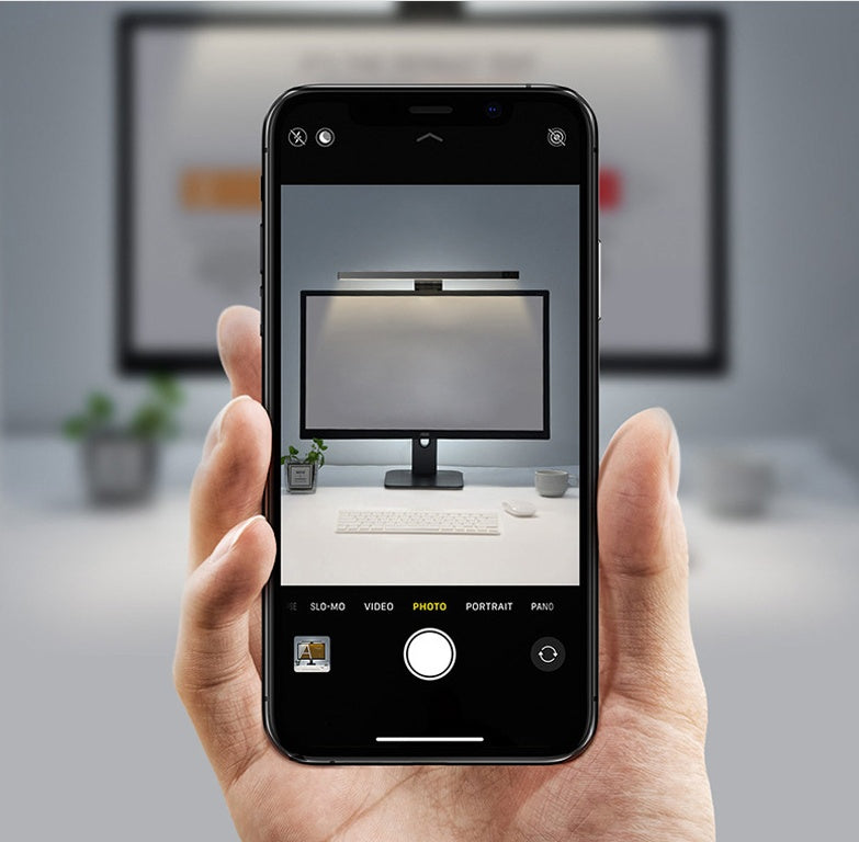 Intelligent Touch LED Desk Lamp – USB Screen Hanging Light for Eye Protection