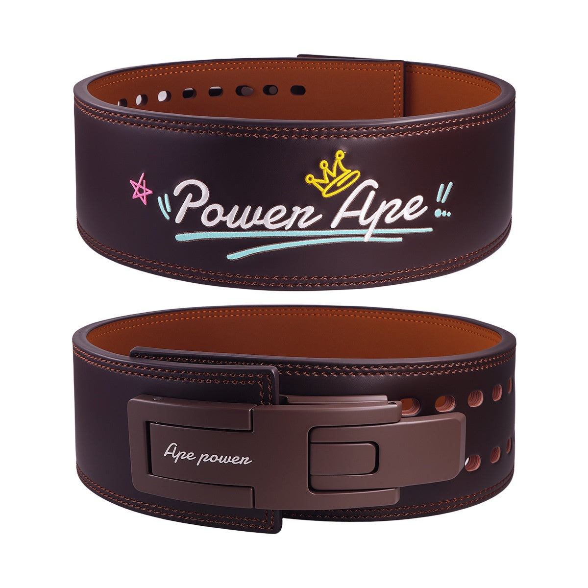 Full Leather Fitness Belt (Gym/sports)