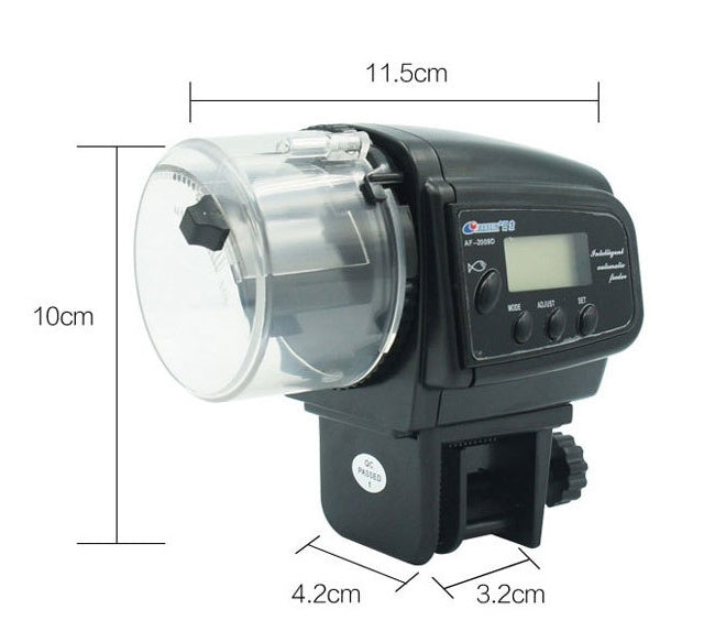 Digital Automatic Aquarium Fish Feeder – Programmable Timer & 65ml Dispenser | GrabliWorld