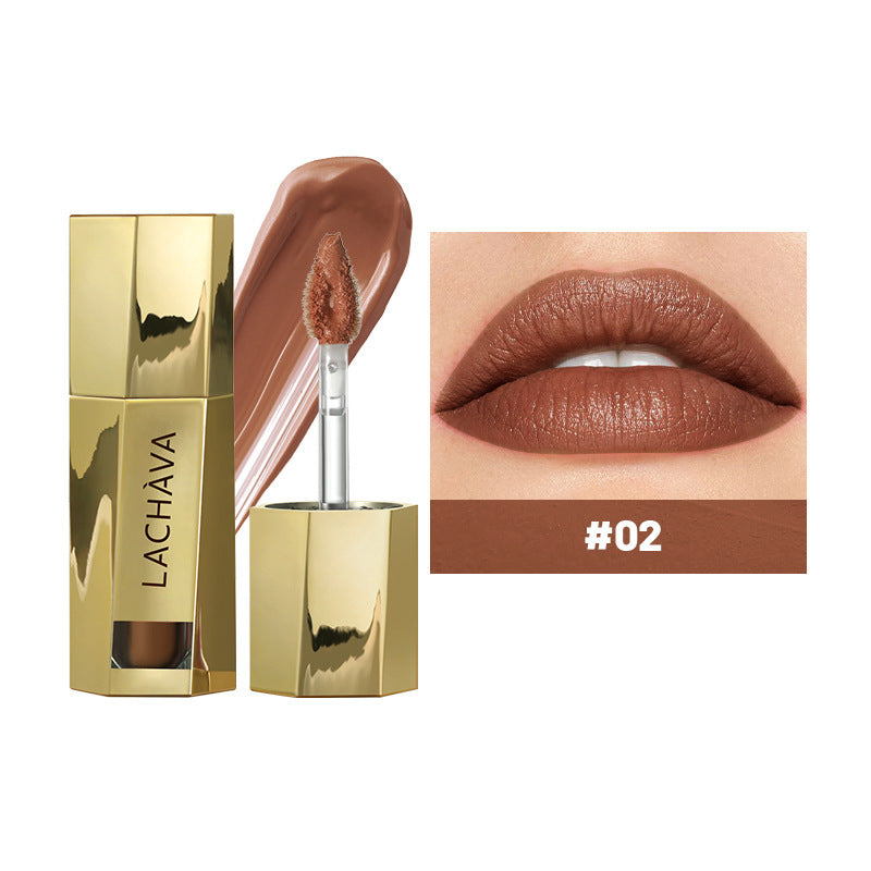 Matte Moisturizing Lip Lacquer – Long-Lasting Nude Lip Paint