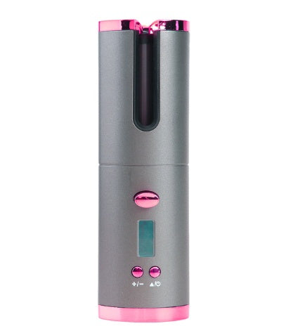 Unbound Rechargeable Automatic Hair Curler – Cordless Ceramic Curling Wand