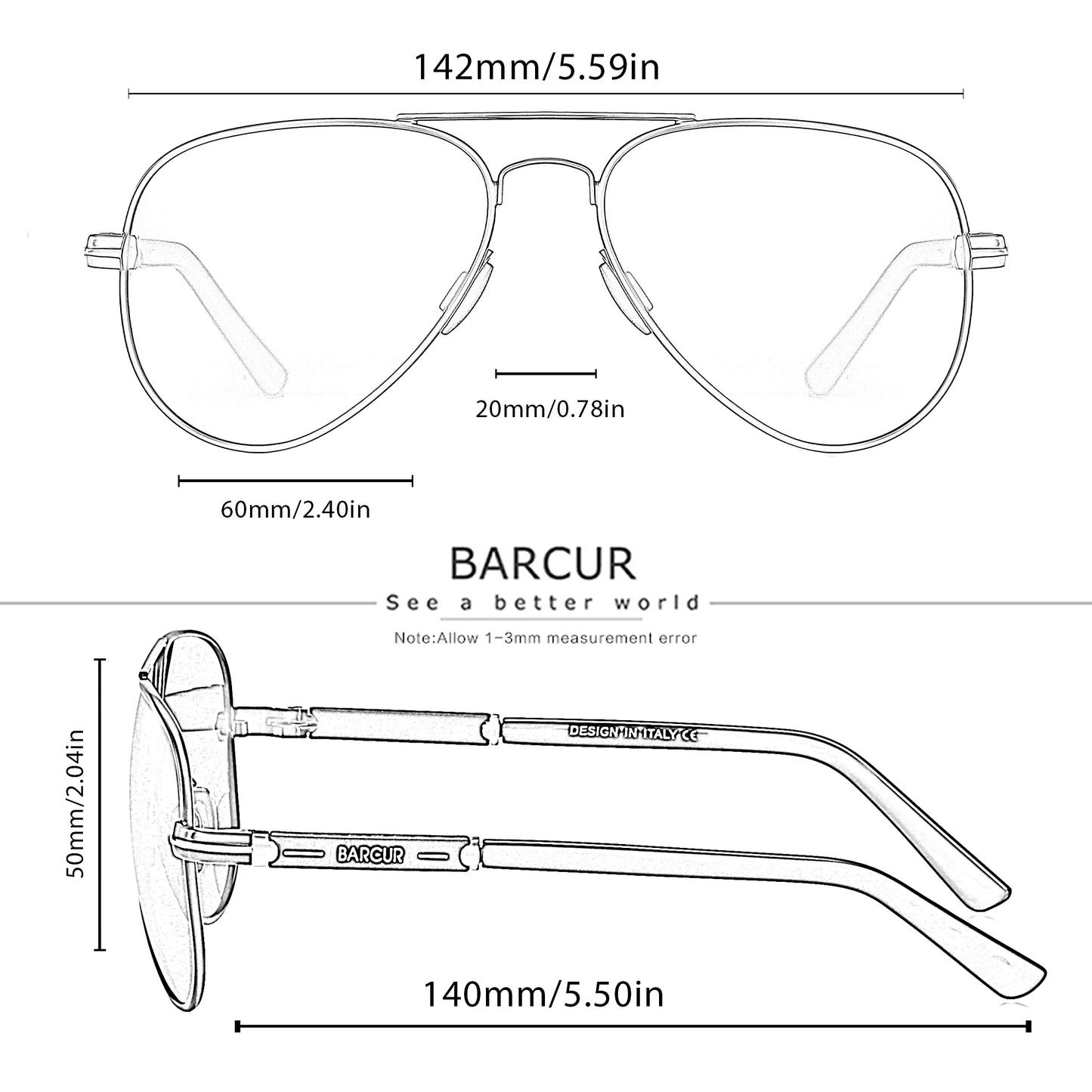 BARCUR Photochromic Polarized Sun glasses for Men Sunglasses Fishing Hiking Eyewear Oculos Gafas De Sol