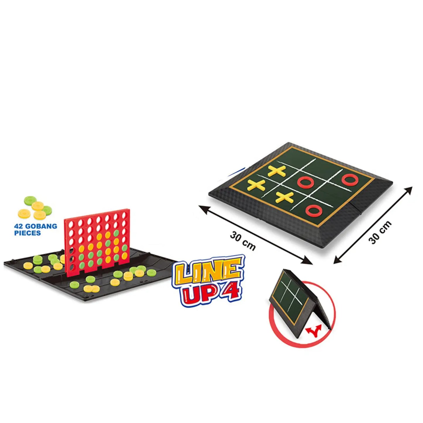 Board Game Ludo Set Parent Child Strategy Interaction with Foldable Board Travel Family Table Game for Kids Party/Social Game