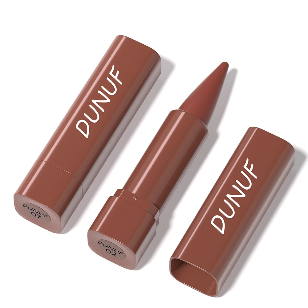 Gradient Lip Liner Pen with Matte Velvet Finish Smooth Application Lipstick for Defined and Elegant Lips