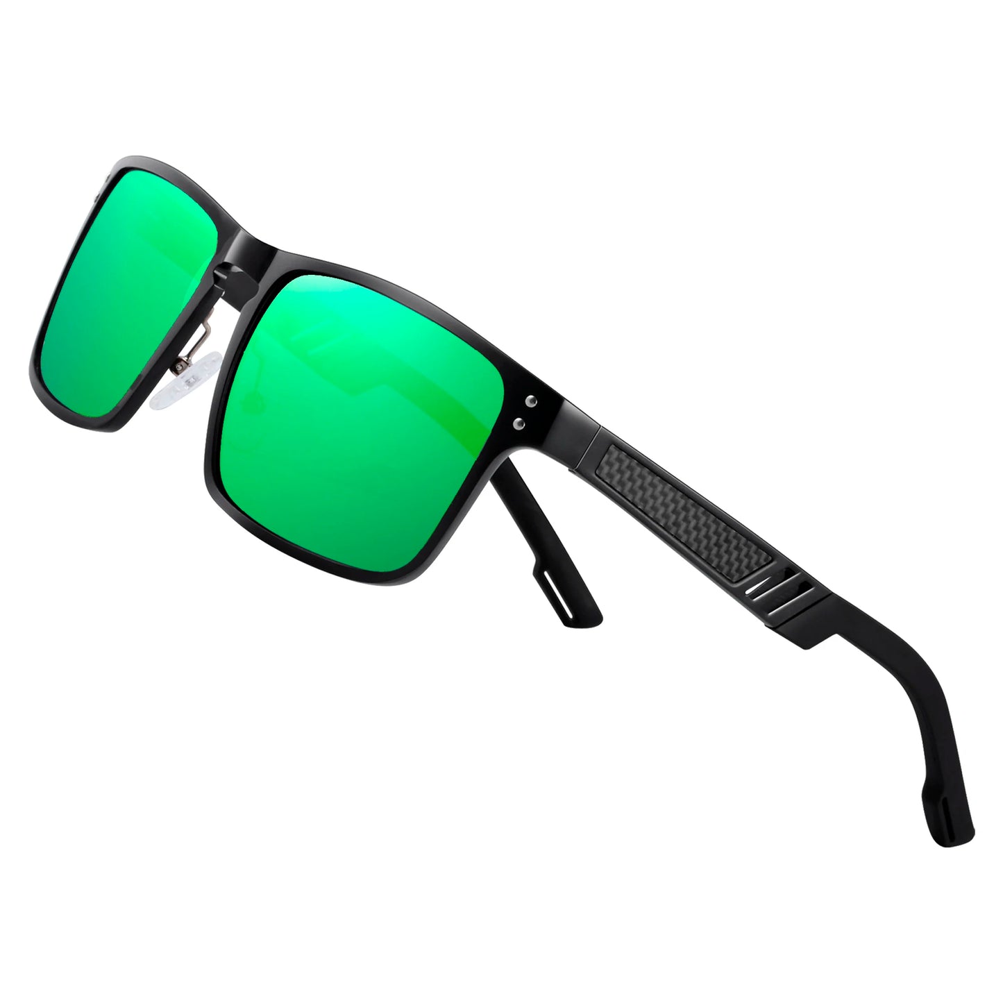 BARCUR Aluminium Magnesium Sunglasses Square Men Sunglasses Polarized Male Sun glasses Women Sport Eyewear Oculos de sol