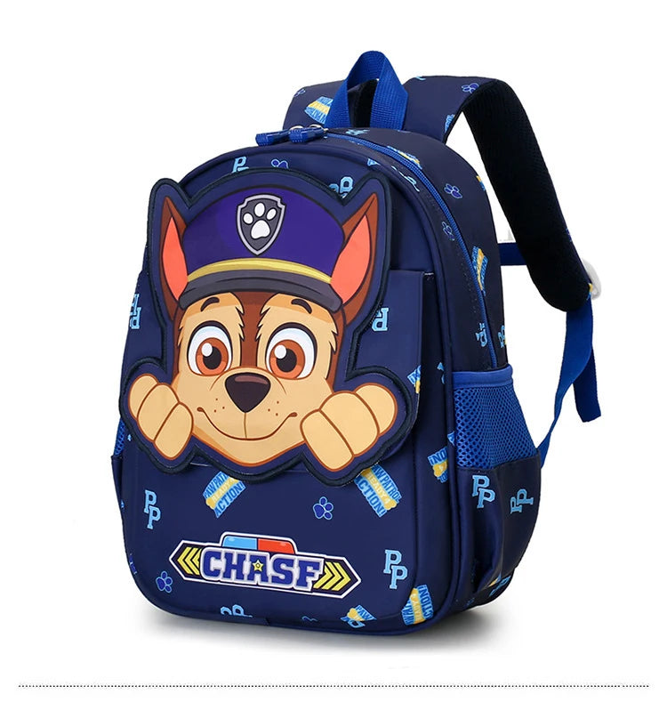 Paw Patrol dog Anime Figure Toy Children Patrulla Canina Backpack Skye Chase Boys Girls Puppy Patrol Doll Birthday Gift