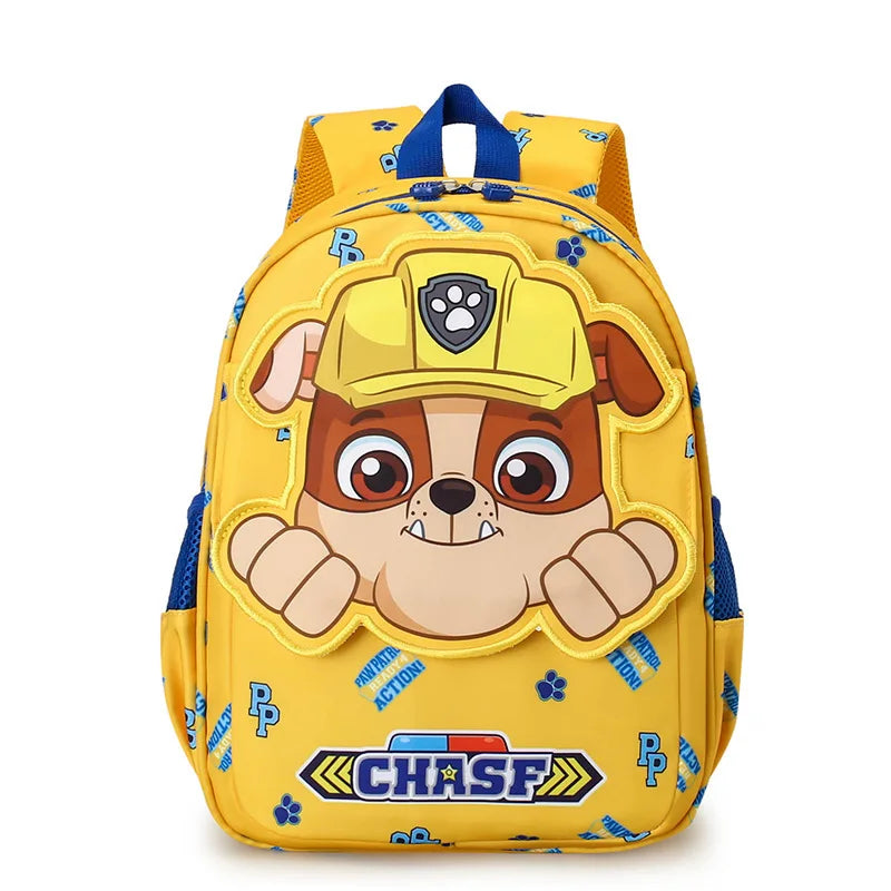 Paw Patrol dog Anime Figure Toy Children Patrulla Canina Backpack Skye Chase Boys Girls Puppy Patrol Doll Birthday Gift