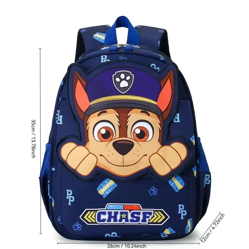 Paw Patrol dog Anime Figure Toy Children Patrulla Canina Backpack Skye Chase Boys Girls Puppy Patrol Doll Birthday Gift