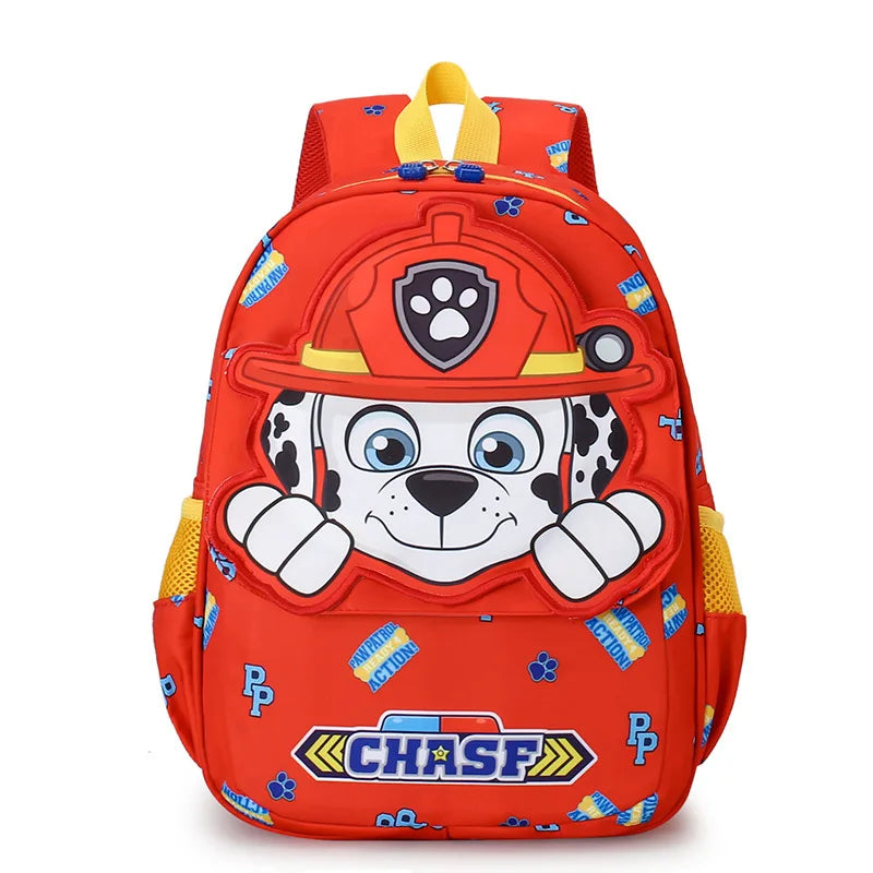 Paw Patrol dog Anime Figure Toy Children Patrulla Canina Backpack Skye Chase Boys Girls Puppy Patrol Doll Birthday Gift