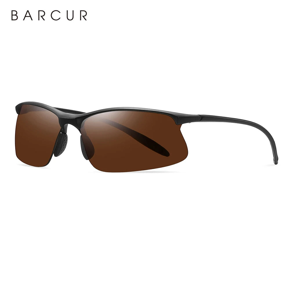 BARCUR Sports P-Cycling Sunglasses Male Polarized Sun Glasses for Men Women Utra Light Travel Fishing Eyewear Accessory Oculos