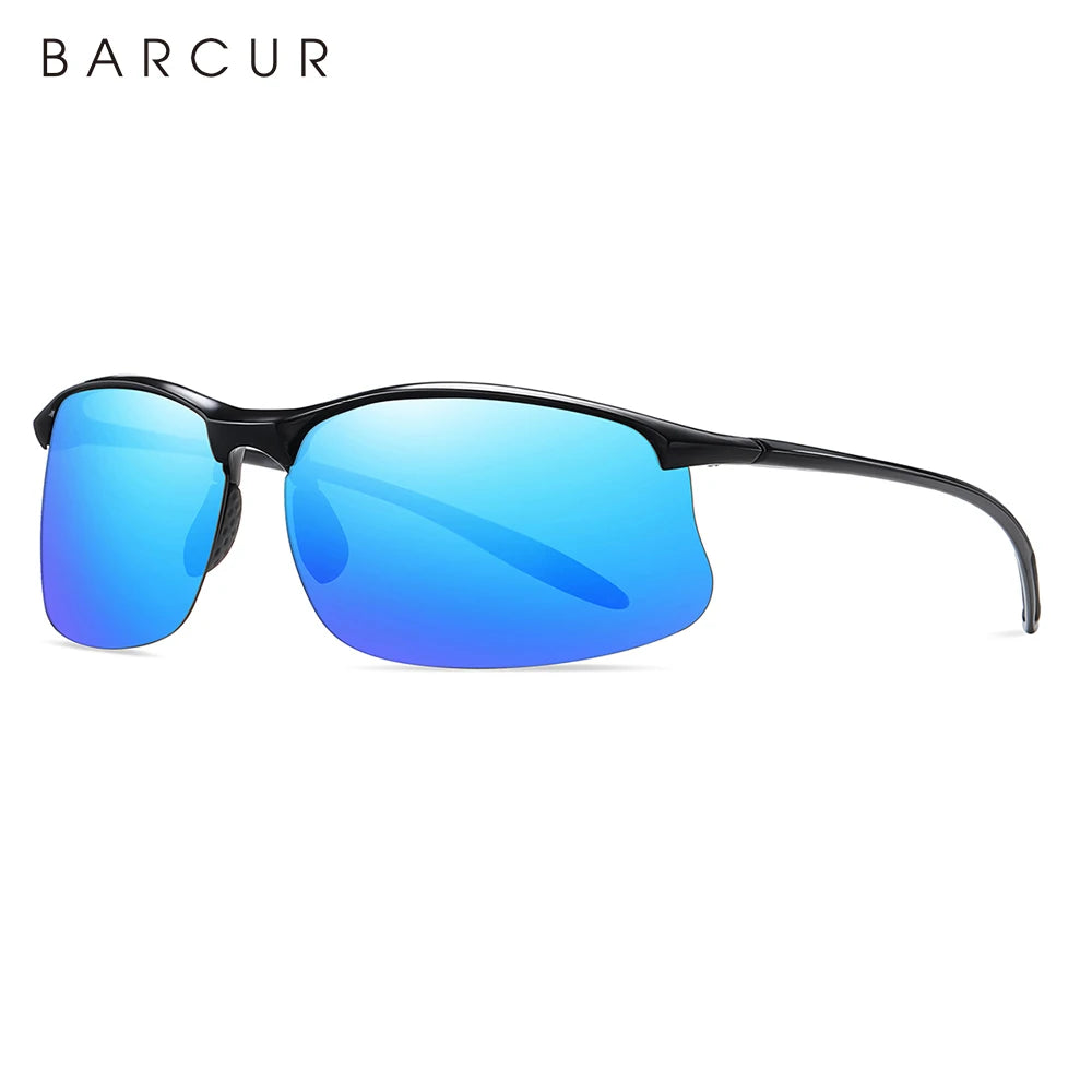 BARCUR Sports P-Cycling Sunglasses Male Polarized Sun Glasses for Men Women Utra Light Travel Fishing Eyewear Accessory Oculos
