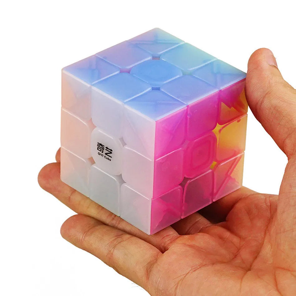 مكعب سحري Qiyi Warrior W 3x3x3 مكعبات سرعة احترافية 3x3 ألغاز مكعب سرعة Qiyi Warrior S 3 × 3