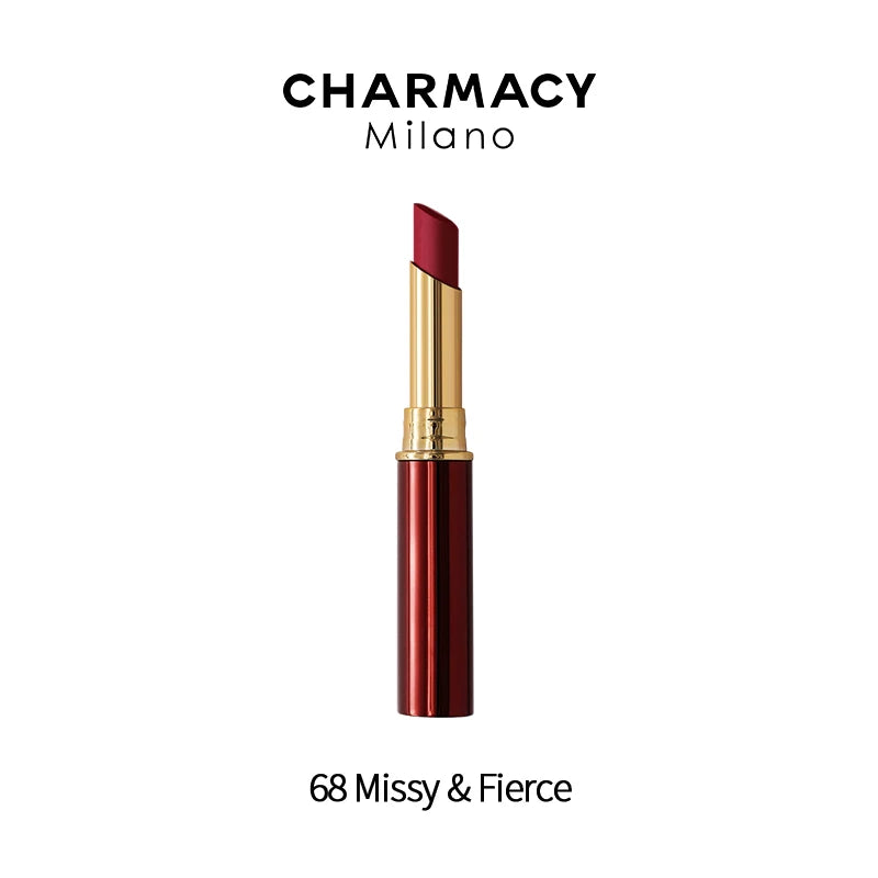 CHARMACY New Colors Waterproof Velvet Lipstick Easy To Wear Water-resistant Lip Stick Long-Lasting Matte Lip Makeup Cosmetic