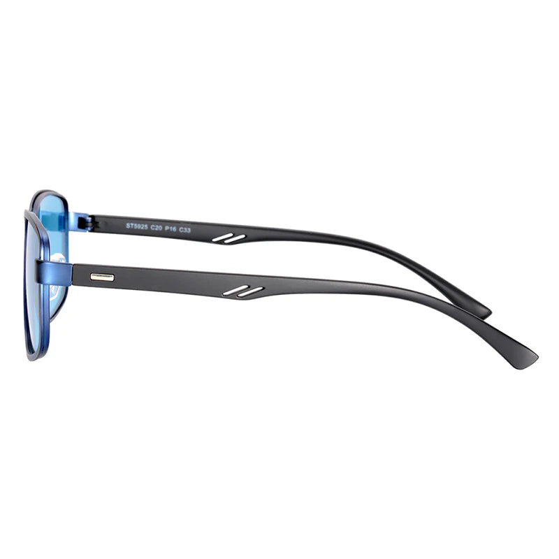 BARCUR Polarized Men Sunglasses Square Stainless Steel Frame TR90 Sun glasses Oculos De Sol gafas