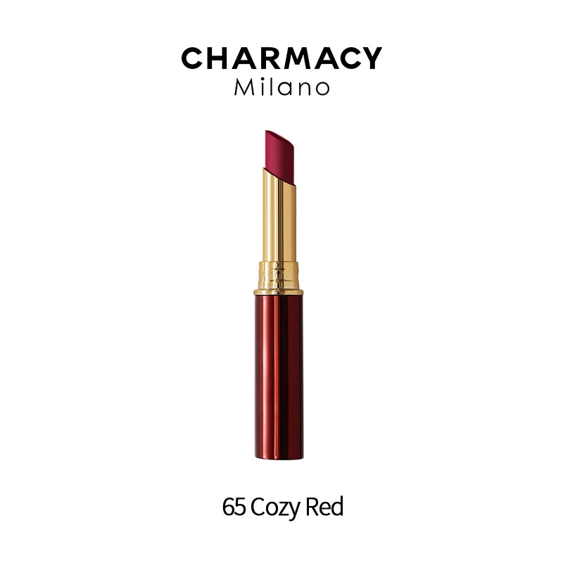 CHARMACY New Colors Waterproof Velvet Lipstick Easy To Wear Water-resistant Lip Stick Long-Lasting Matte Lip Makeup Cosmetic