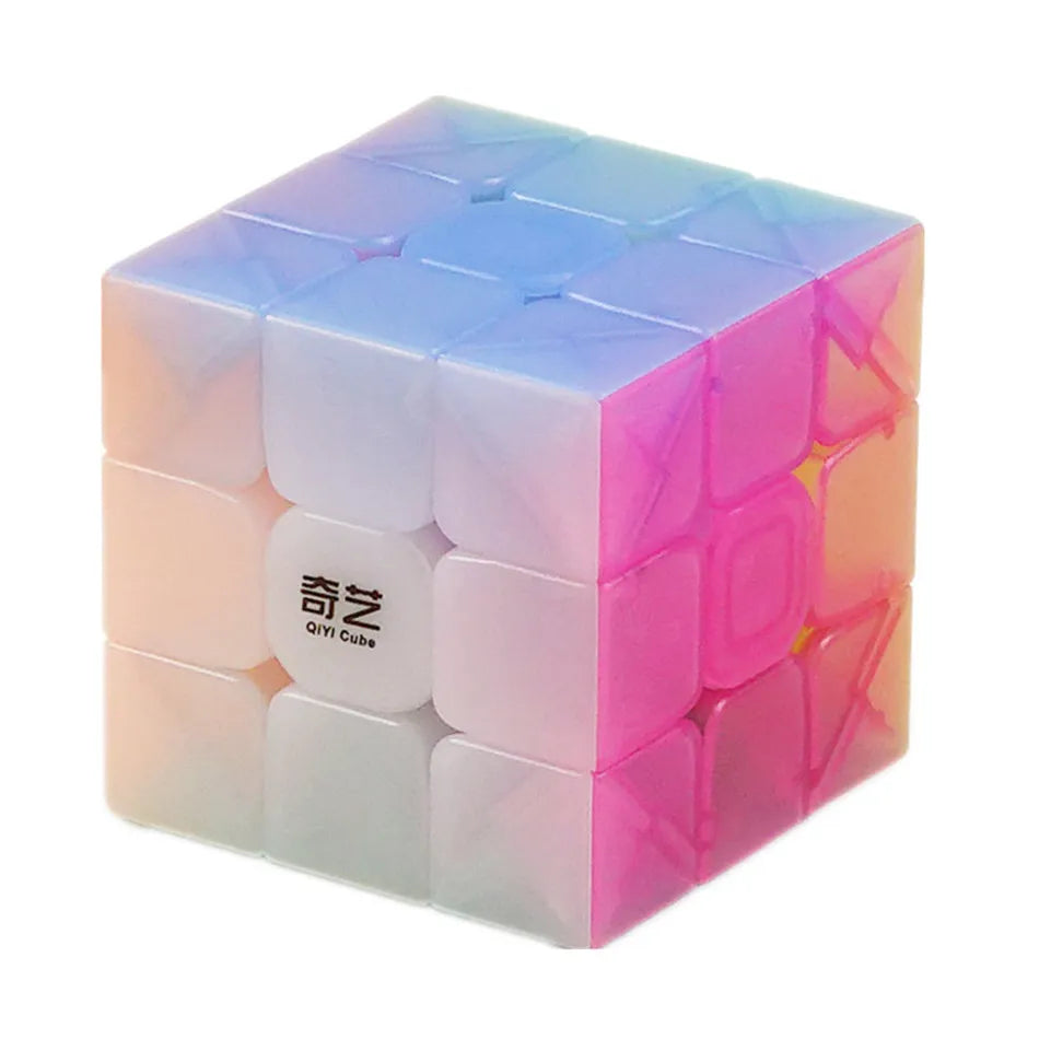 مكعب سحري Qiyi Warrior W 3x3x3 مكعبات سرعة احترافية 3x3 ألغاز مكعب سرعة Qiyi Warrior S 3 × 3