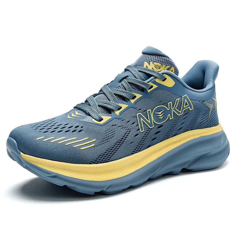 GrabliWorld Carbon Running Shoes – Shock Absorption Lightweight Trainers for Men & Women