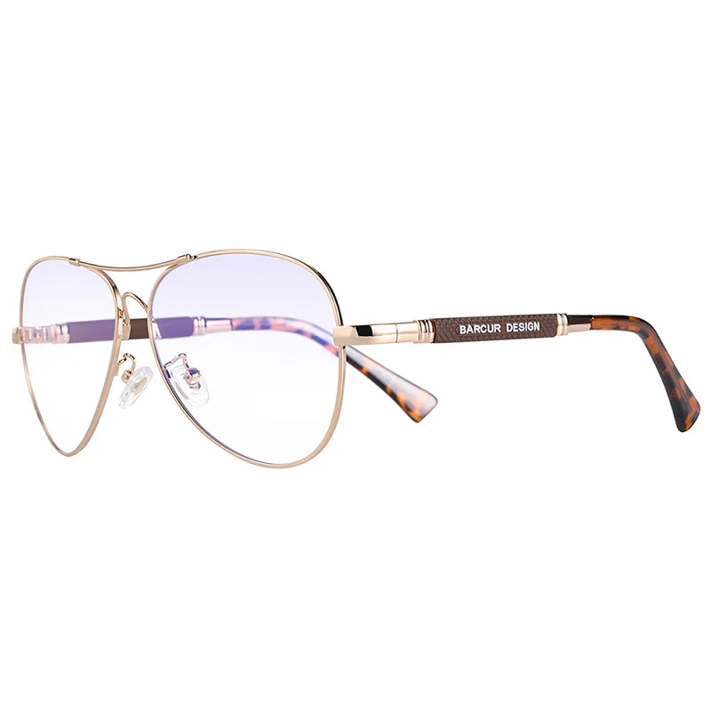 BARCUR Anti Blue Light Blocking Glasses Computer Glass Memery Optical Eye UV Blocking Gaming Filter Eyewear
