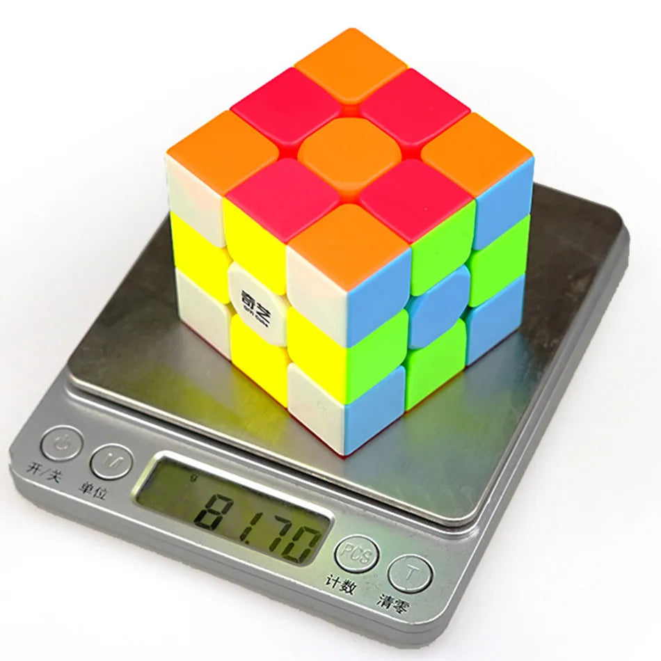 مكعب سحري Qiyi Warrior W 3x3x3 مكعبات سرعة احترافية 3x3 ألغاز مكعب سرعة Qiyi Warrior S 3 × 3
